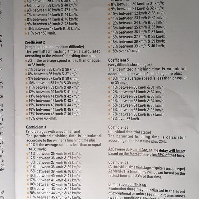 #AllezMcLay Stage 9: Make. The. Calculation.