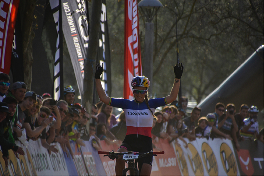 CANYON//SRAM Racing: Pauline Ferrand-Prévot wins her first MTB race of the season in Spain