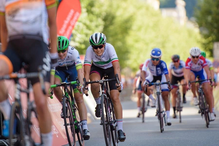 CANYON//SRAM Racing: Elena Cecchini second on stage five at Thüringen Rundfahrt