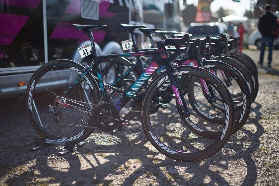 CANYON//SRAM Racing: Amialiusik 6th at La Flèche Wallone