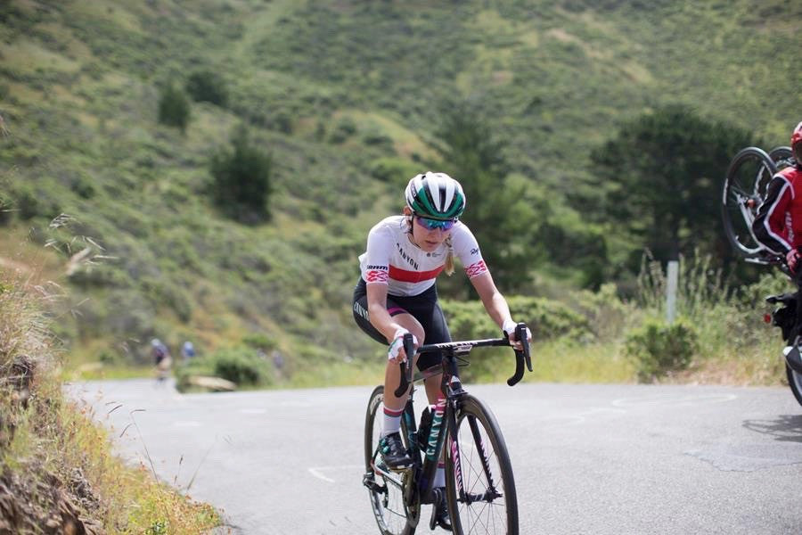 CANYON//SRAM Racing: Amialiusik sprints to 6th on Santa Rosa stage
