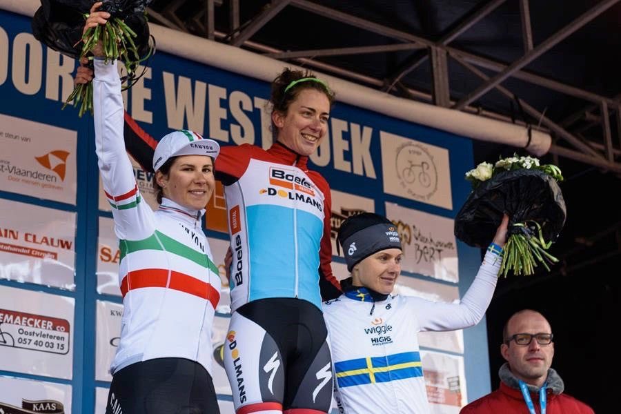 CANYON//SRAM Racing: Cecchini second in Dwars door de Westhoek