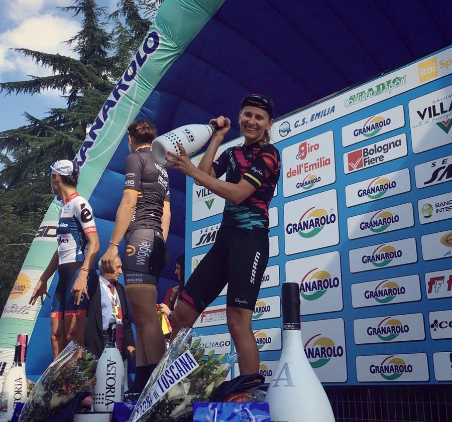 CANYON//SRAM Racing: Alena Amialiusik third in Giro dell'Emilia